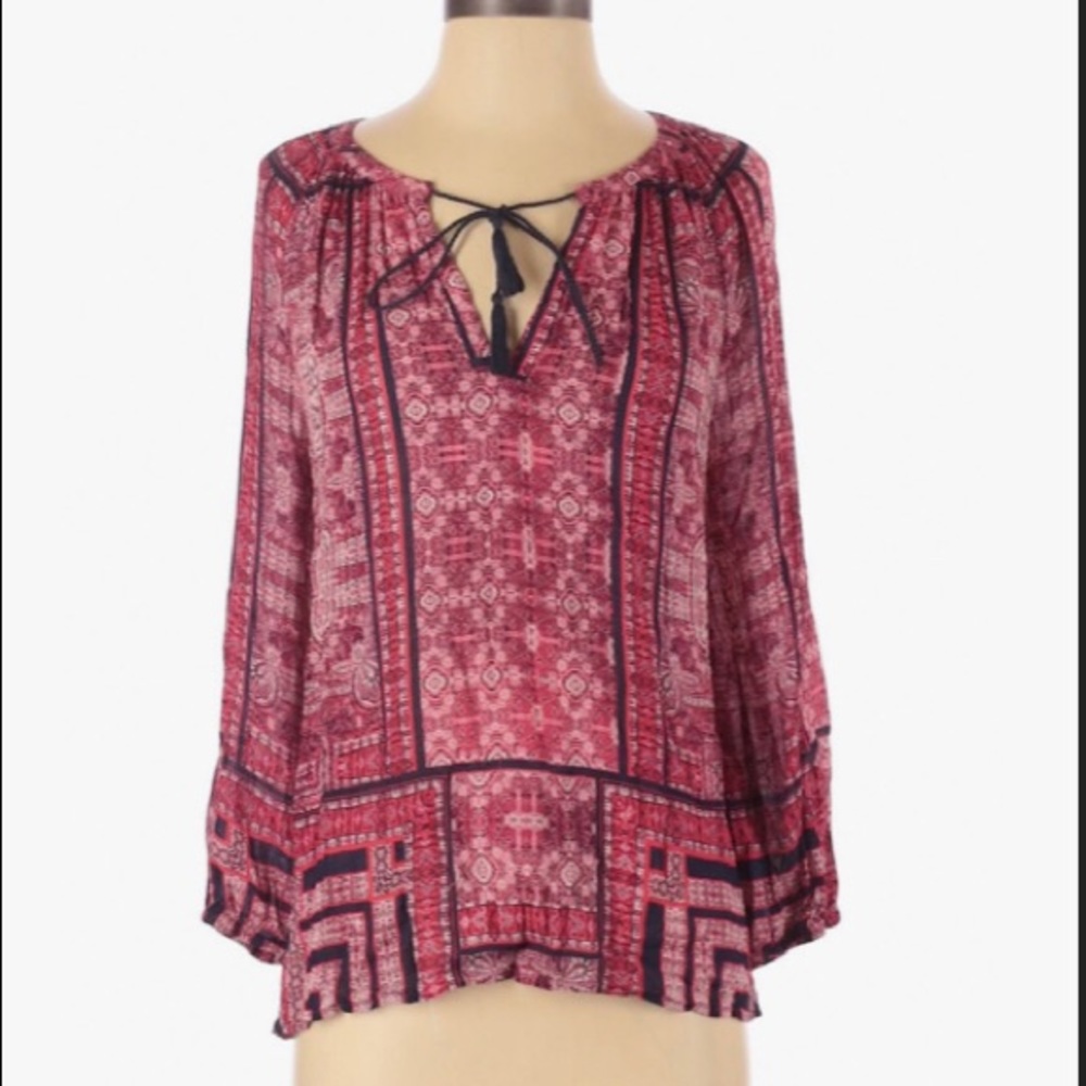 Lucky bohemian v neck long sleeve